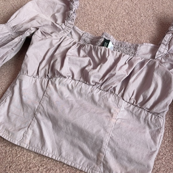 H&M Divided Purple Top Size XS - Picture 2 of 6